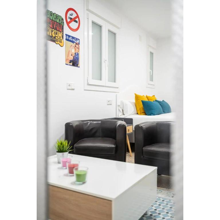 Acogedor y silencioso estudio M1 Embajadores - One-Bedroom Apartment - 5