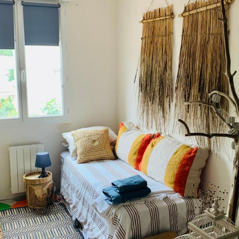 La Maison narbonnaise - Chambre Simple - Vue sur Jardin - 1