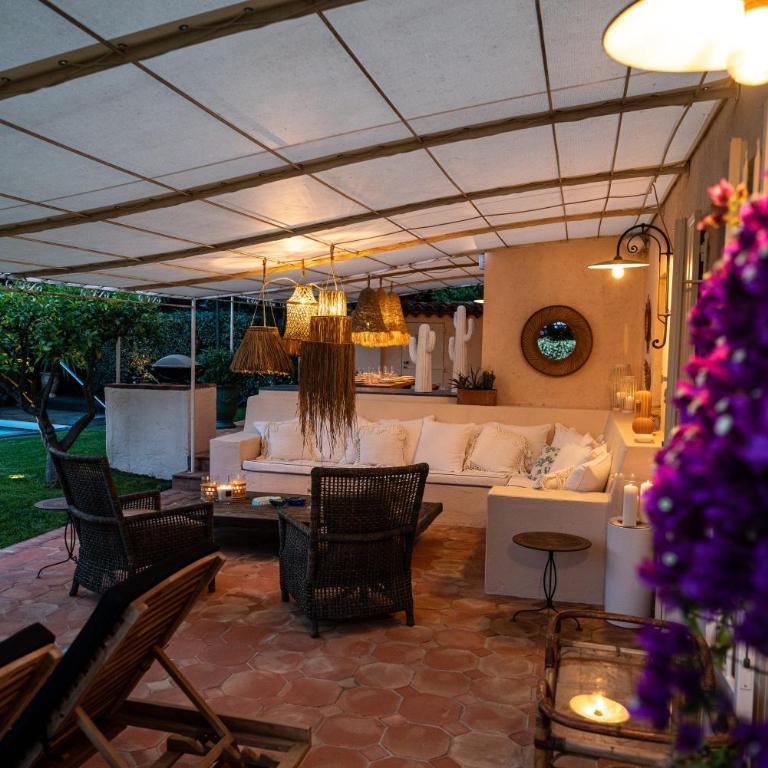 Villa Les Muscadines Saint Tropez, Plage de Tahiti Pampelonne - Villa 3 Chambres - 5