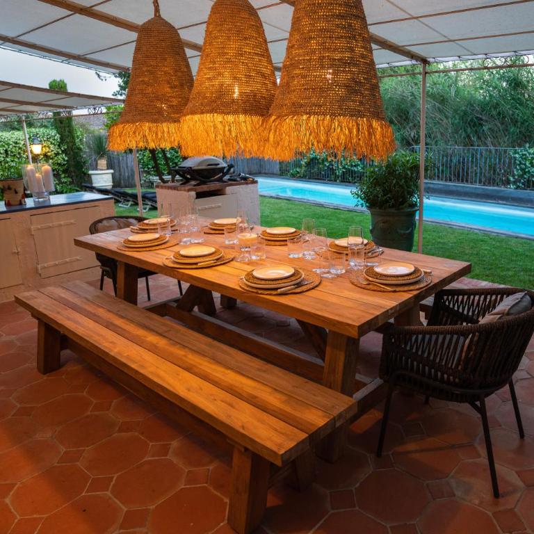 Villa Les Muscadines Saint Tropez, Plage de Tahiti Pampelonne - Villa 3 Chambres - 4