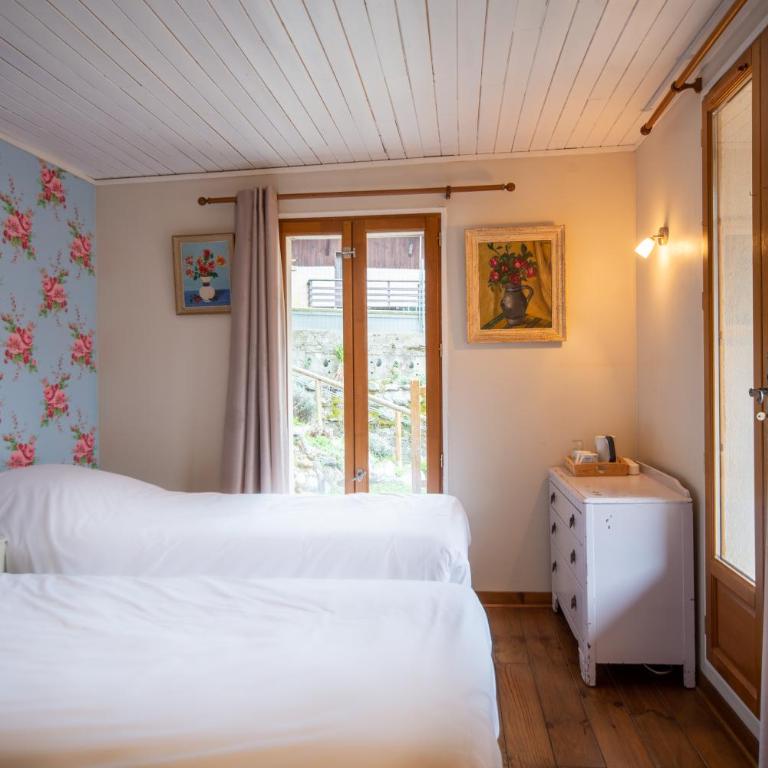 Maison Caramel - Doppel-/Zweibettzimmer mit eigenem Bad - 9