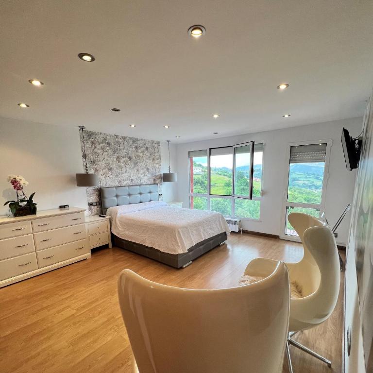 Oviedo Real Spa - Apartamento de 3 dormitorios con vistas a las montañas - 5
