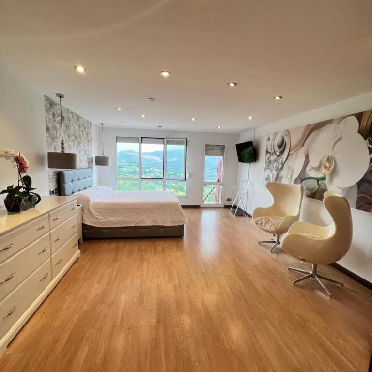 Oviedo Real Spa - Apartamento de 3 dormitorios con vistas a las montañas - 10
