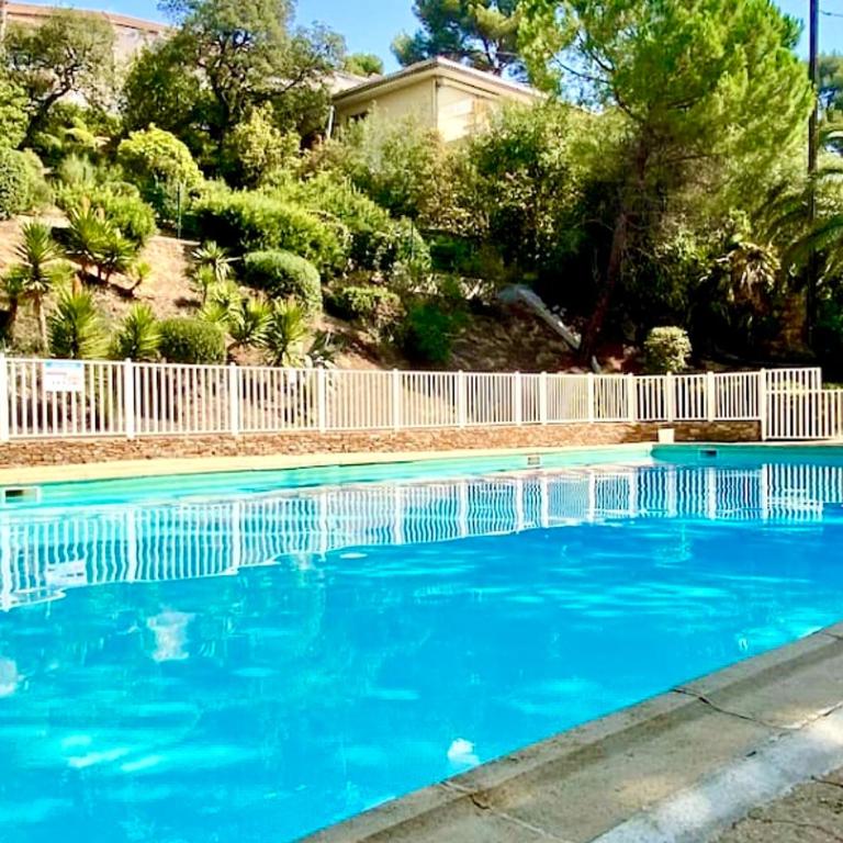 Charme & Calme-TAMARIS- Studio Vue mer - Piscine - Le Petit Olivier sur Mer - Appartement 1 Chambre - 6