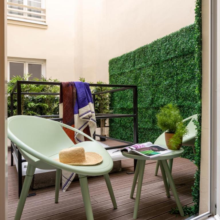 Yuna Saint-Honoré - Serviced Apartments - Appartement 1 Chambre avec Terrasse Privée - 44m² - 10