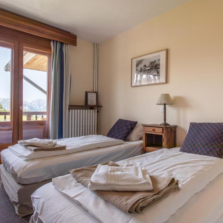 Hotel le Chamois - Chambre Quadruple avec Balcon - 10