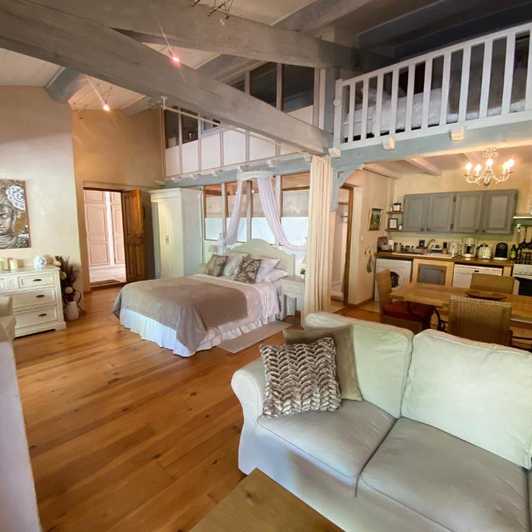 Mas Beau Soleil & Spa Cottages DeCharme avec Jacuzzi&Jardin Privés - Maison de Vacances - 18