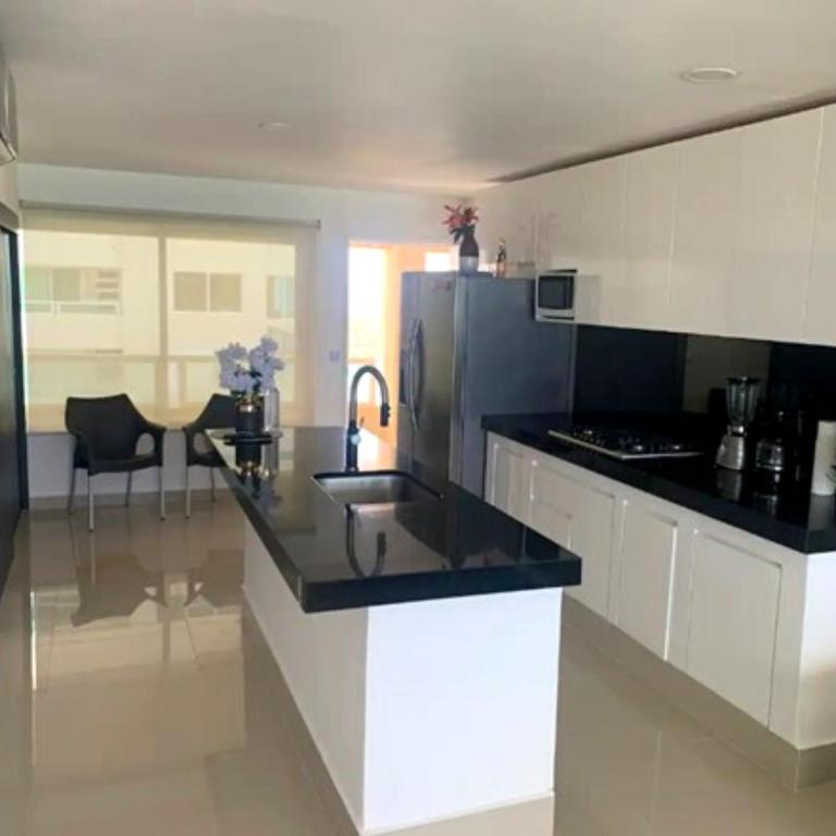 Espectacular Penthouse con Piscina y Vista al Mar en Cancún - Two-Bedroom Apartment - 15