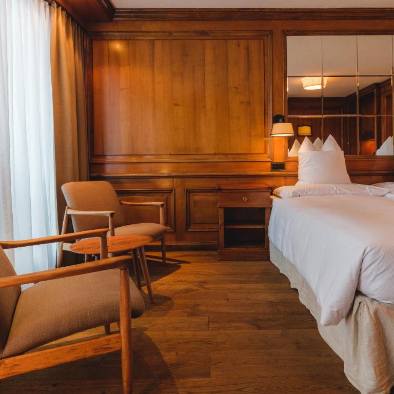 the rex - Superior Doppelzimmer mit Blick auf das Matterhorn - 7