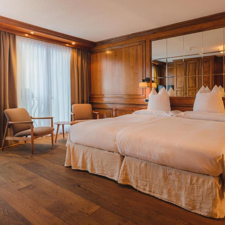 the rex - Superior Doppelzimmer mit Blick auf das Matterhorn - 1