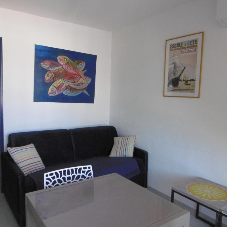 Appartement climatisé à Sète avec parking privé, 2 pièces pour 4 pers - FR-1-472-170 - Apartment - 4