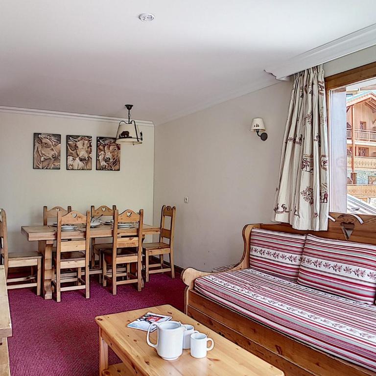 Appartement spacieux 3 pièces, proche pistes, balcon, sauna, hammam, WIFI - FR-1-344-758 - Appartement - 5