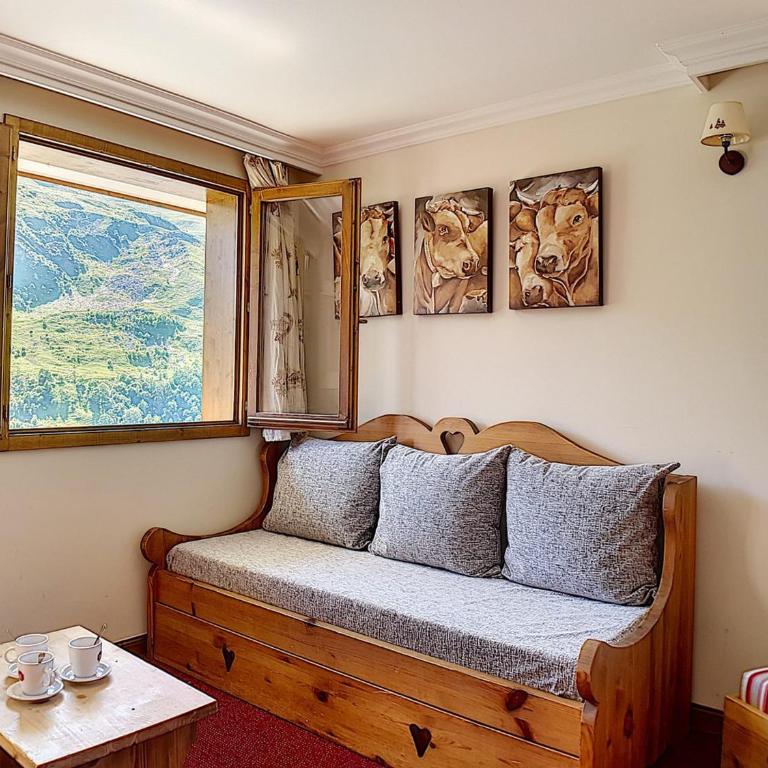 Appartement rénové 3 pièces proche pistes, balcon, sauna, hammam, WIFI - FR-1-344-798 - Appartement - 6
