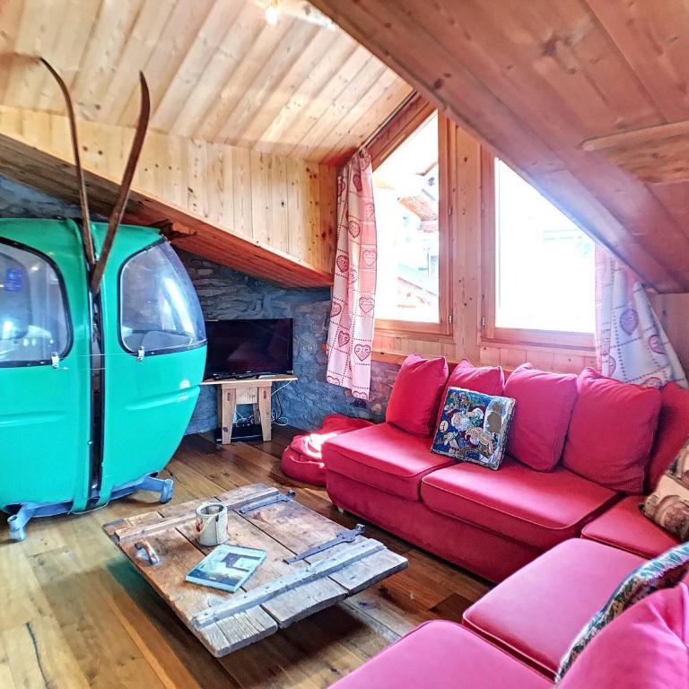 Chalet montagnard 8 pers. avec balcon et WIFI - FR-1-344-791 - Chalet - 9