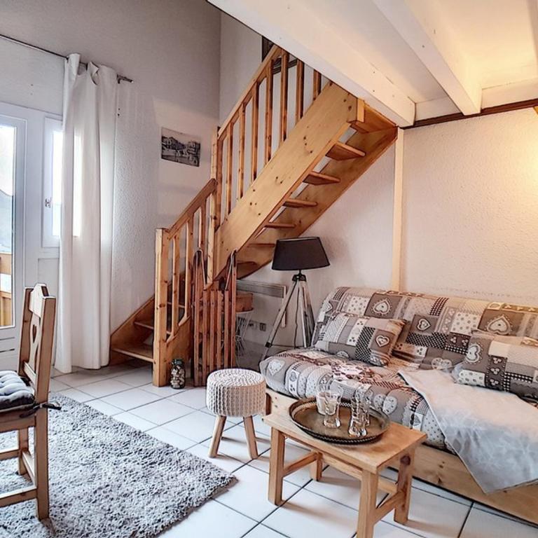 Appartement duplex 4 pers, accès pistes, balcon - FR-1-344-835 - Studio - 1