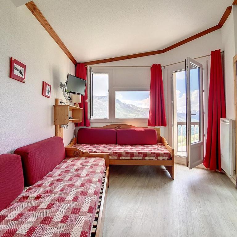 Studio lumineux avec balcon proche des pistes - 4 pers. - FR-1-344-1035 - Studio - 3