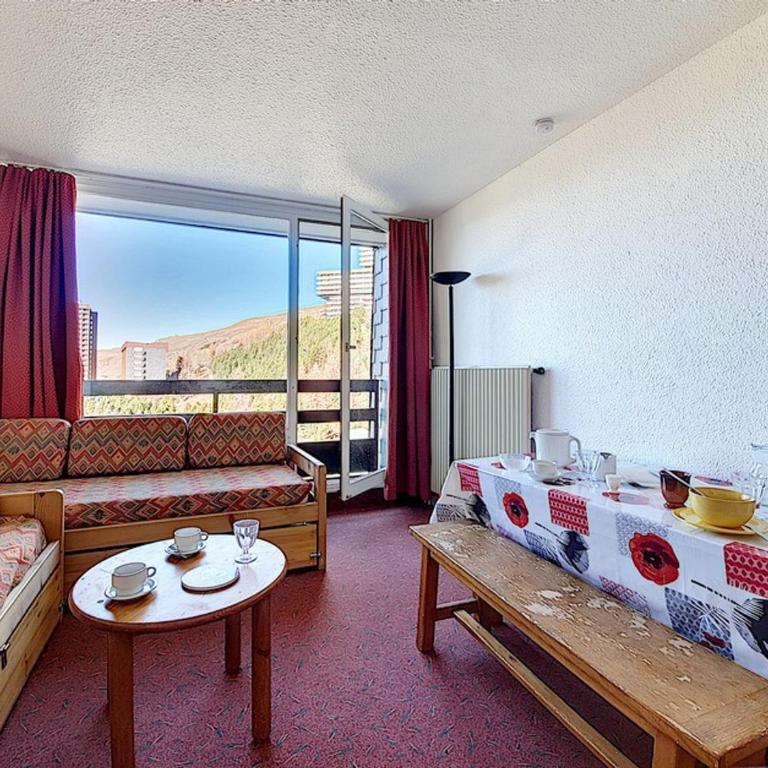 Appartement cosy 4 pers. avec balcon aux pieds des pistes - FR-1-344-1044 - Appartamento - 4