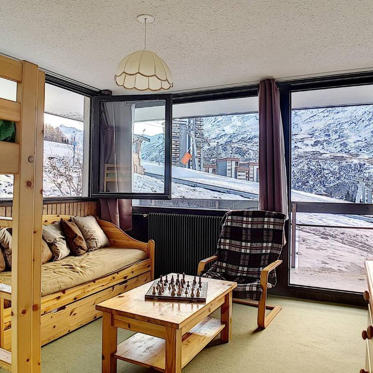 Appartement 3 pièces aux pieds des pistes, balcon, 8 pers - FR-1-344-1037 - Apartamento - 7