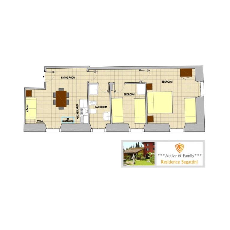 Residence Segattini - Appartamento con 2 Camere da Letto - 10