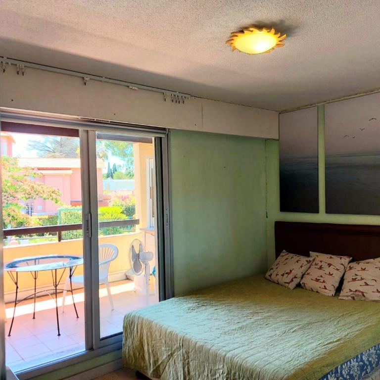 Exclusive 80 sqm apartment with private garden and terrace on the Cap d Antibes, 300 mt from sandy Plage de la Salis - Appartement - Vue sur Piscine - 9