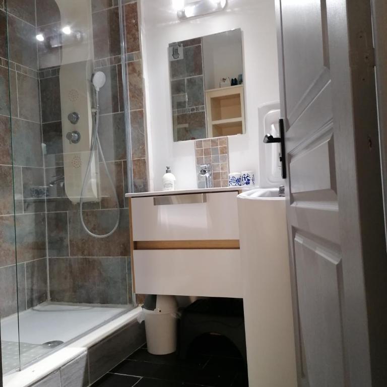 T2 climatisé au LAGON BLEU classé 2 étoiles, garage box ferme, tennis, piscine de 1200 m2 - Appartement 1 Chambre - 9