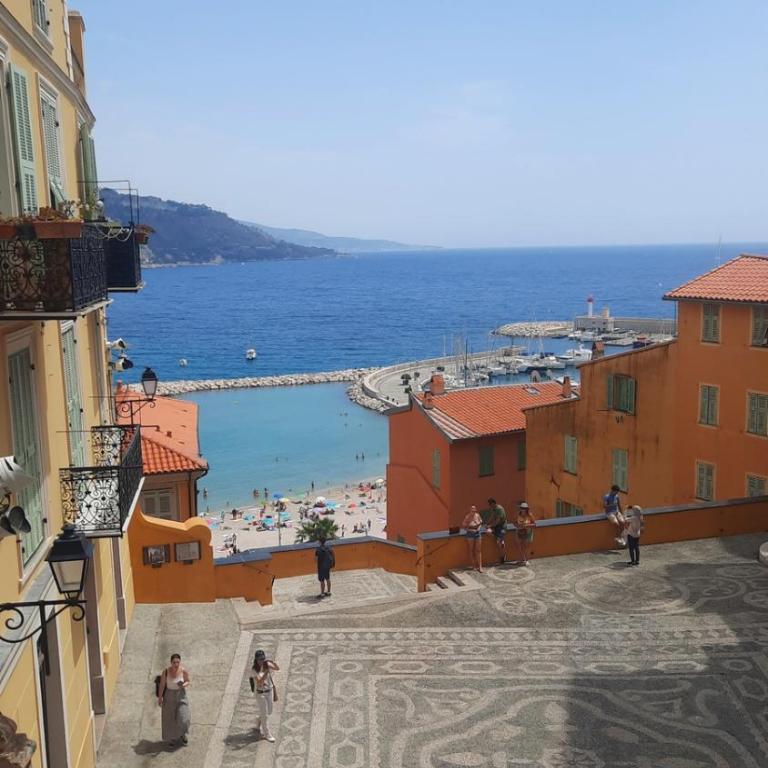 MENTON, centre historique, vue mer - Apartamento de 1 dormitorio - 35