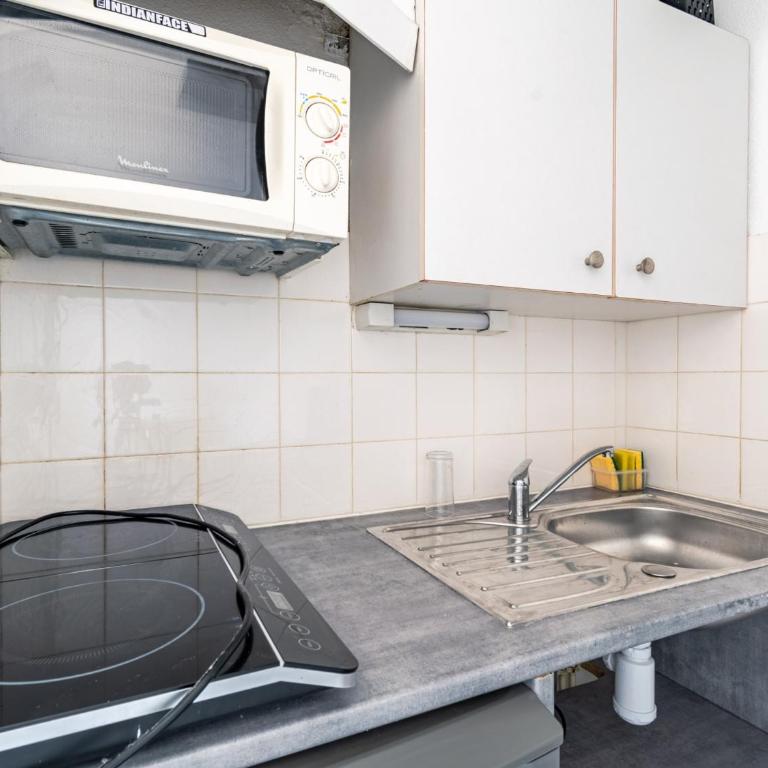 Studio mezzanine pour 2 personnes avec terrasse en centre station à Biscarrosse - FR-1-521-204 - Studio - 4