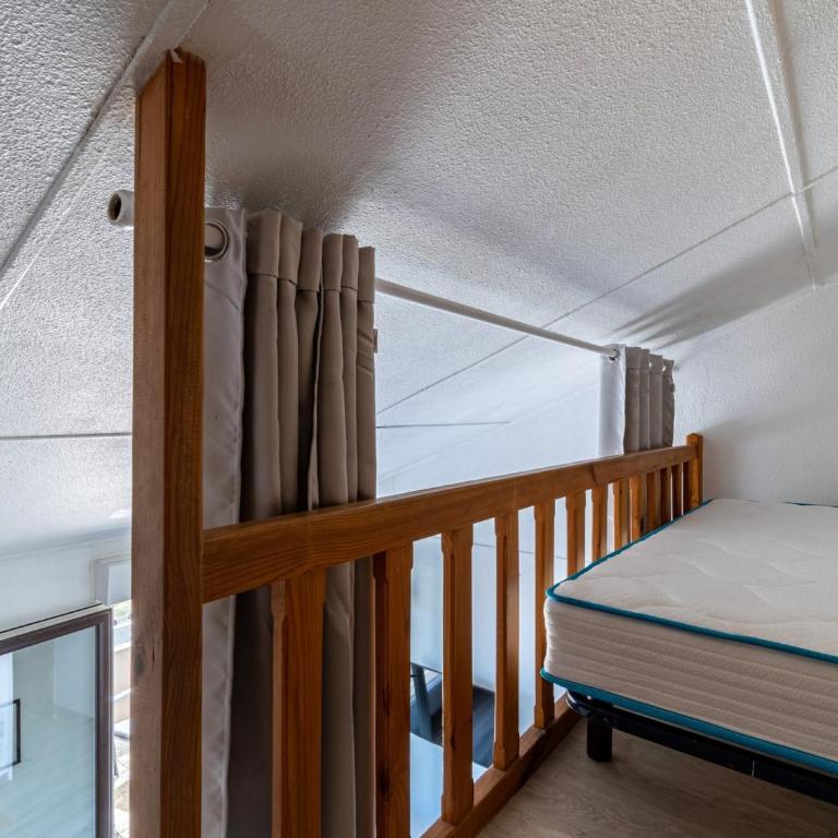 Studio mezzanine pour 2 personnes avec terrasse en centre station à Biscarrosse - FR-1-521-204 - Studio - 9