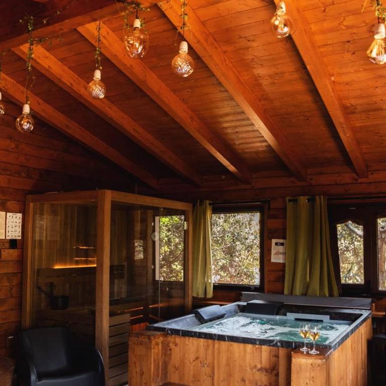 Mini spa in chalet bosco e trullo - Suite con Accesso Spa - 4