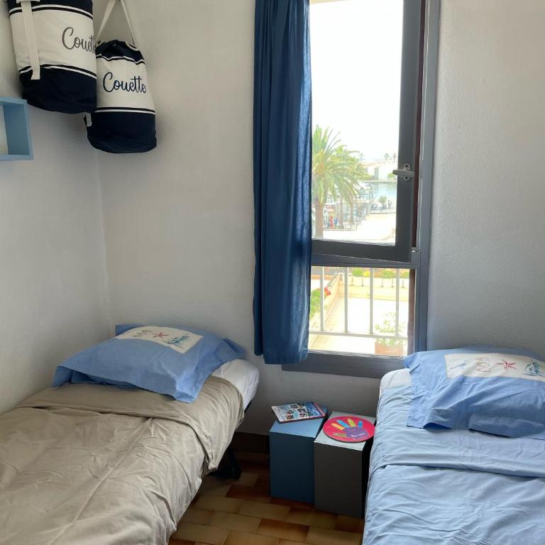 Cap d’Agde Centre port avec parking privé et belle vue port et mer - Apartment mit 1 Schlafzimmer - 7