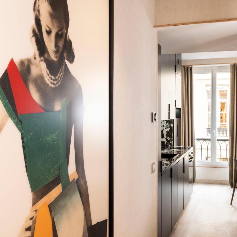 Yuna Saint-Honoré - Serviced Apartments - Appartement 1 Chambre Vue - sur Saint Honoré - 42m2 - 12