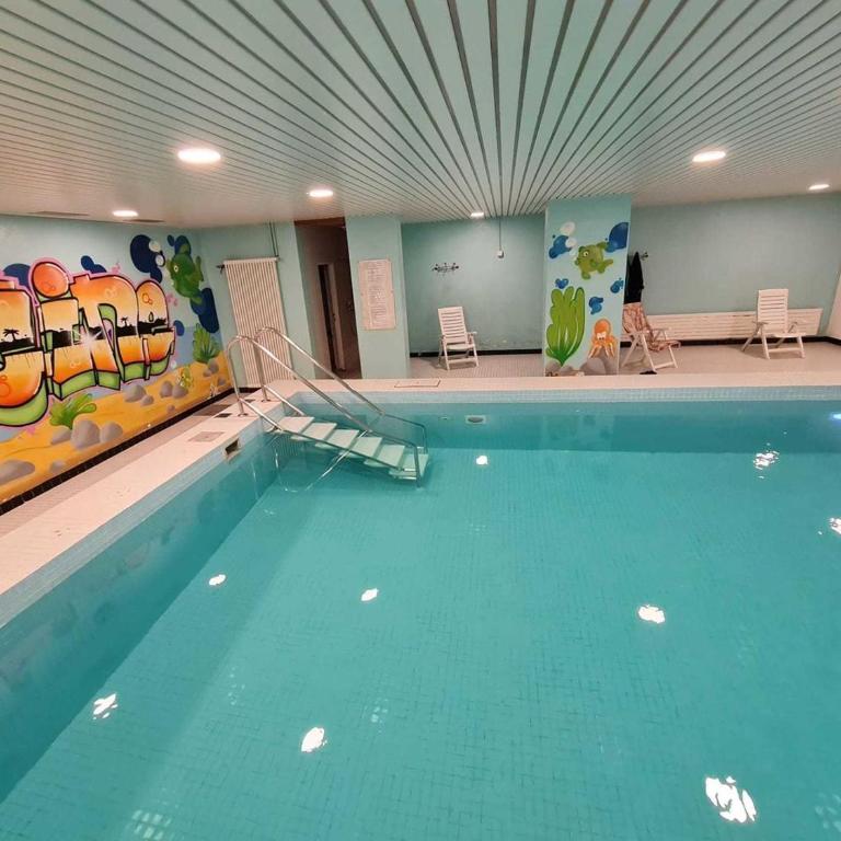 Studio appartement avec piscine, ski Porte du soleil Morgins, PS3 games, wash & bring sheets - Studio mit Schlafsofa - 1