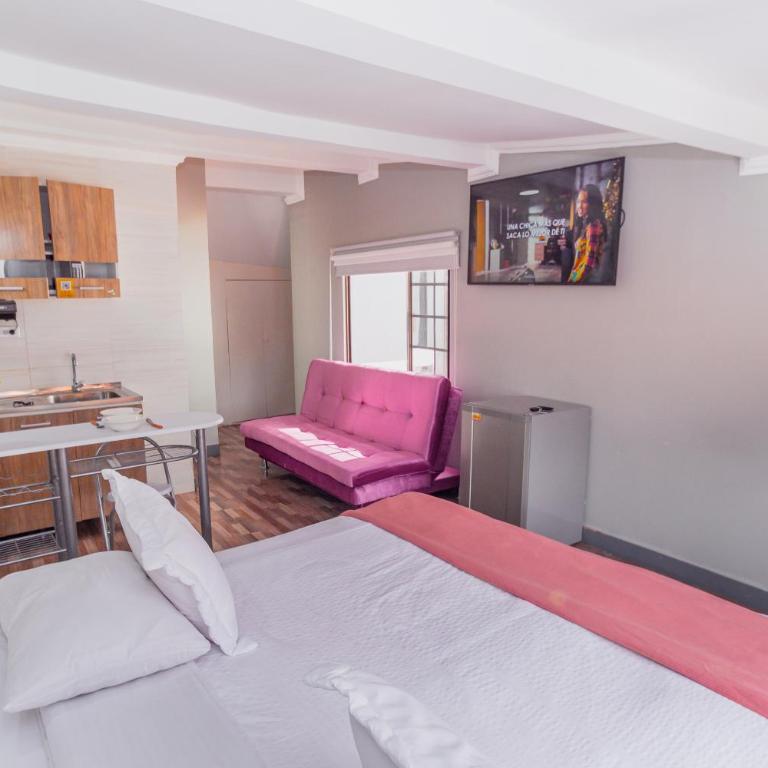 ApartaSuites & Hotel Bogota Suamox - Estudio con sofá cama - 26