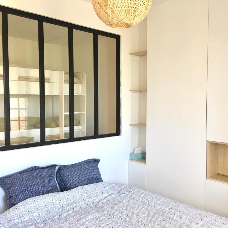 Bel appartement vue mer centre-ville, face plage - Appartement 2 Chambres - 5
