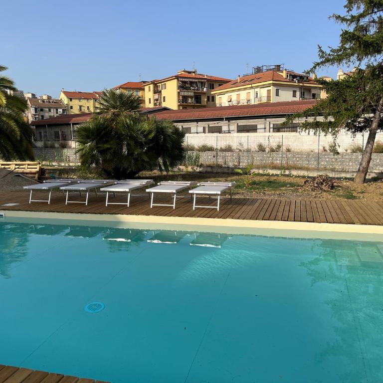 Il Gattino di Porto 4 - terrazzo piscina - Appartamento con 1 Camera da Letto - 19