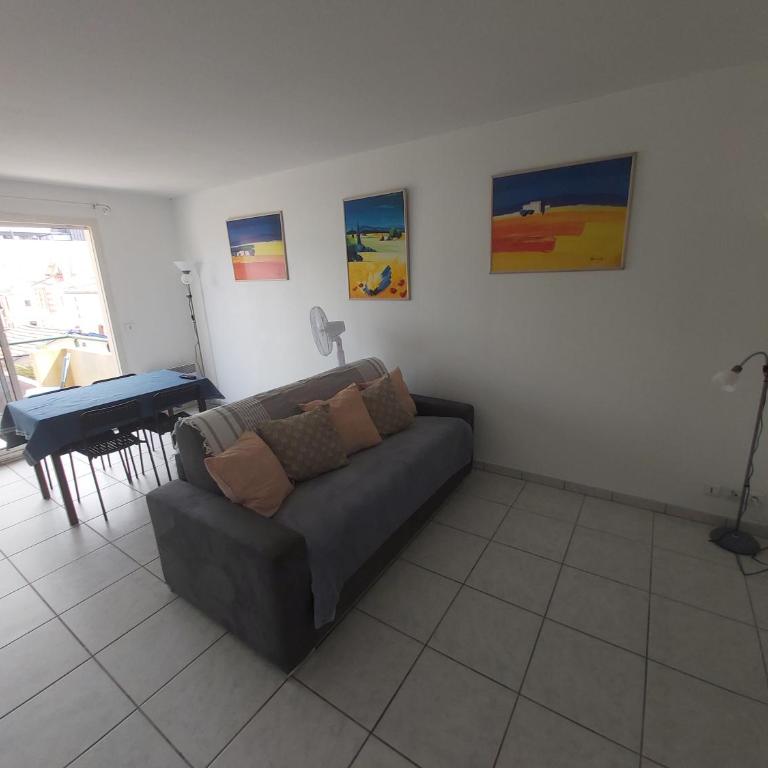 Centre, Grand T2 balcon Pkg, plage gare 600m, Trés calme - One-Bedroom Apartment - 4