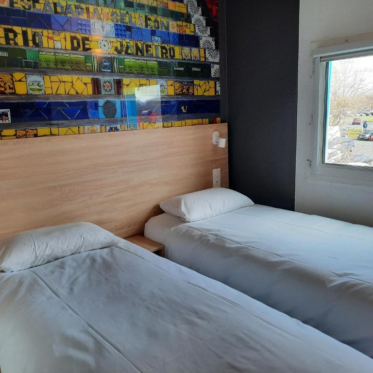 Kyriad Direct Caen Nord Memorial - Chambre Lits Jumeaux Standard - 1