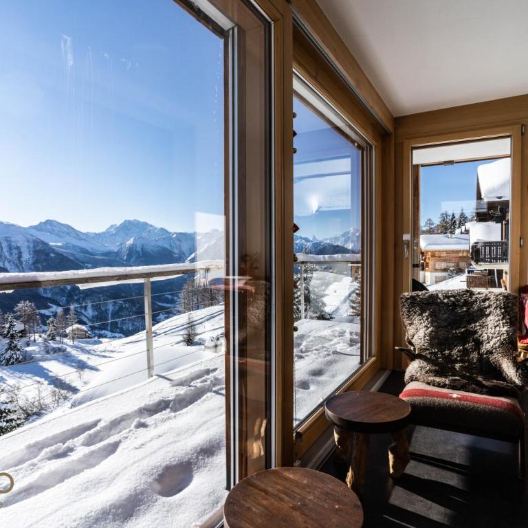 Chalet Lärchenwinkel, Riederalp Golmenegg - Apartment mit 2 Schlafzimmern - 4