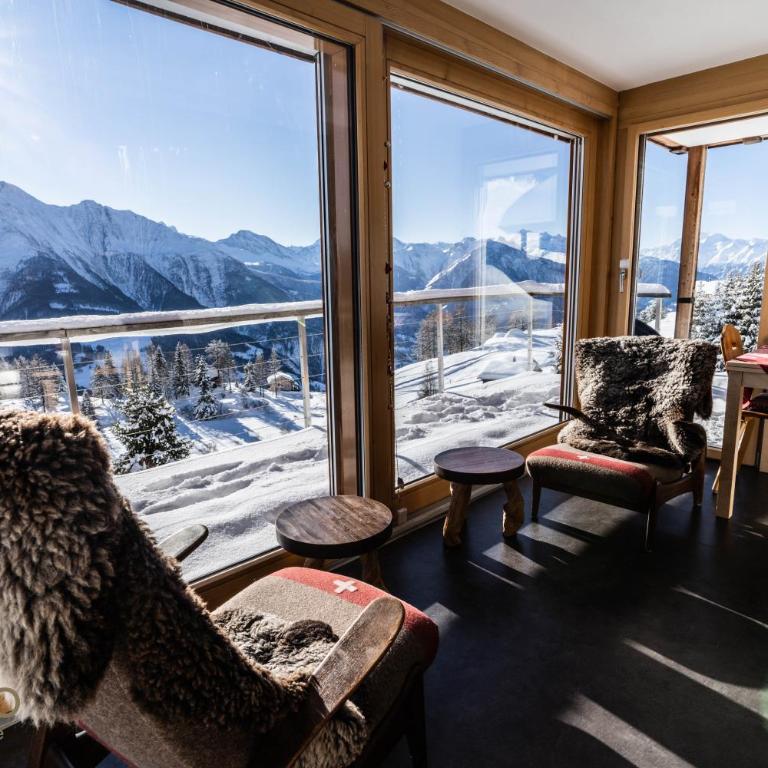 Chalet Lärchenwinkel, Riederalp Golmenegg - Apartment mit 2 Schlafzimmern - 8