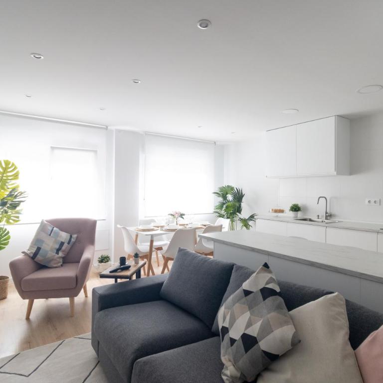 Lujoso apartamento entre 2 playas con garaje, wifi - Apartamento con 3 dormitorios con aparcamiento incluido - 19