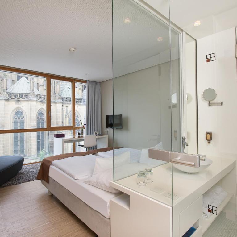 Hotel Am Domplatz - Adult Only - Business Doppelzimmer mit Blick auf den Dom - 2