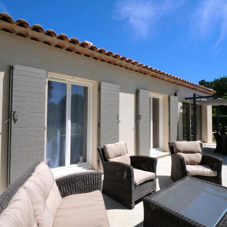 Les Yuccas -Maison neuve avec un jardin à Saint Paul de Vence - Villa con 3 Camere da Letto - 6