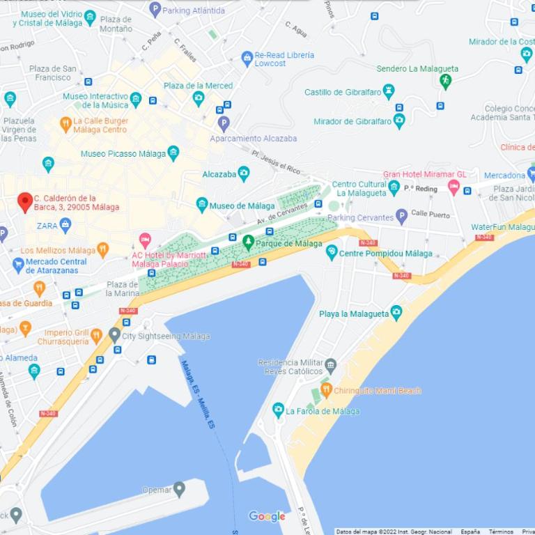 Marinac3 Precioso apartamento con patio en el centro histórico de Málaga - Apartamento de 1 dormitorio - 19