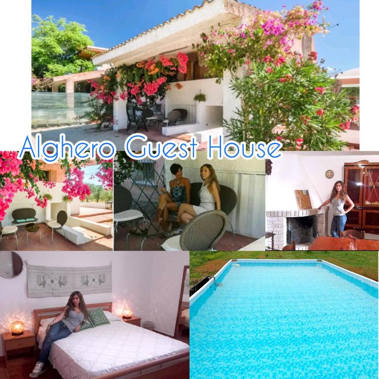 Alghero Guest House, Oasi tra gli Ulivi con Piscina e Fresche Suites in Seminterrato - Appartamento con 2 Camere da Letto - 1