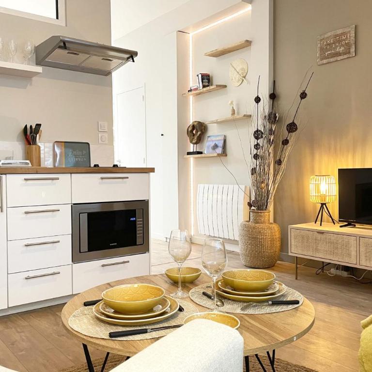 The Pearl - Jacuzzi - Cinéma - Patio - Parking - Apartment - 9