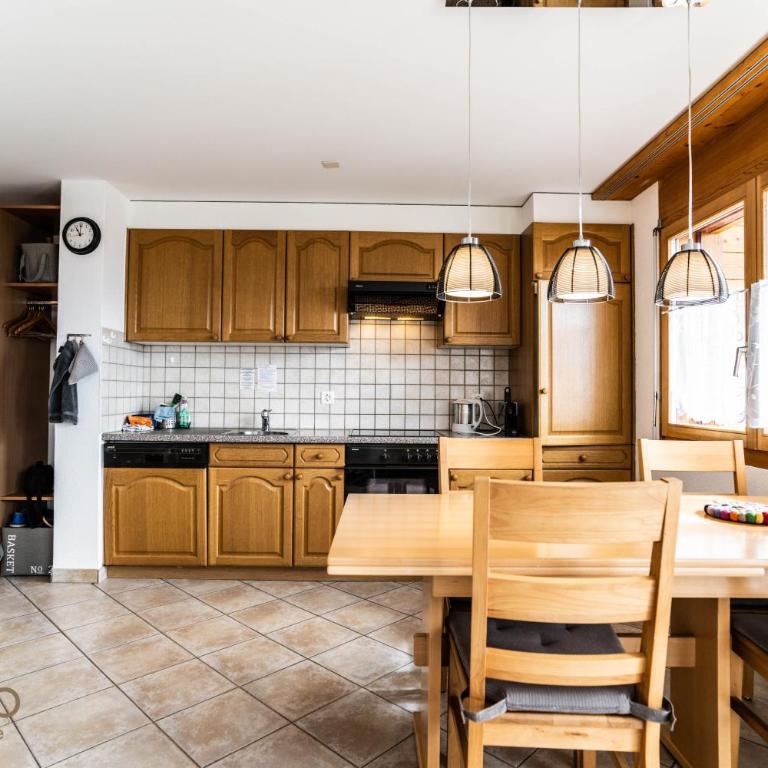 Haus Lotus, Riederalp Moosfluhbahn - Apartment mit 2 Schlafzimmern - 13