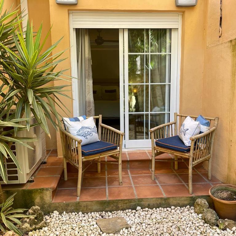 Marbella playa Residencial con piscina - Two-Bedroom Apartment with Terrace - 38