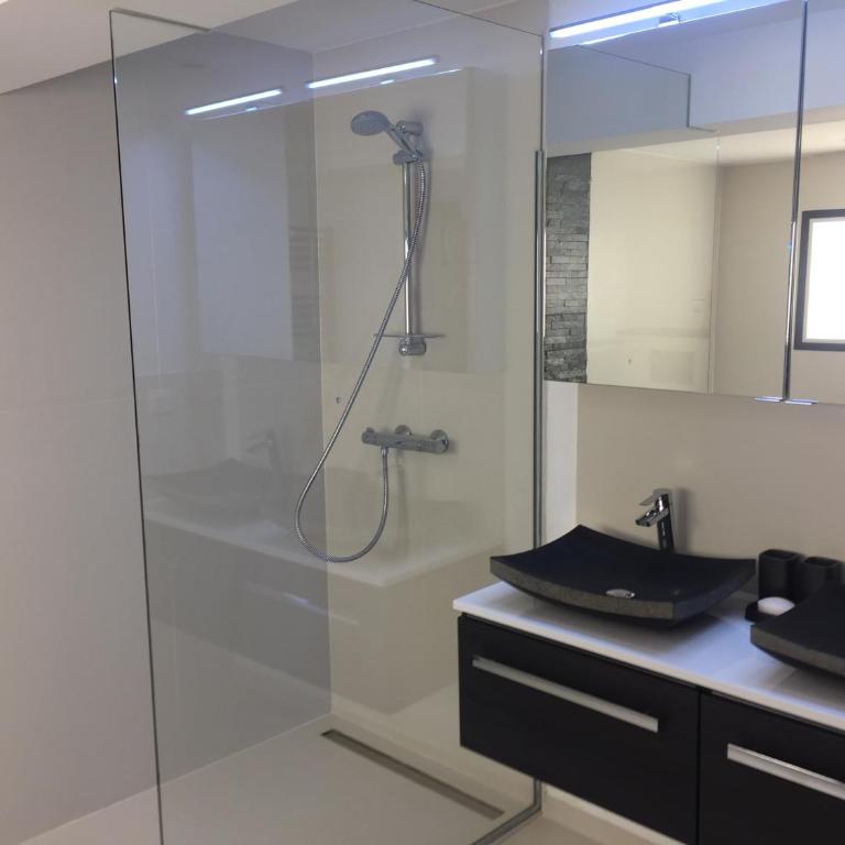 studio 36m2, dans un beau domaine privée au calme. - Appartement 1 Chambre - 10