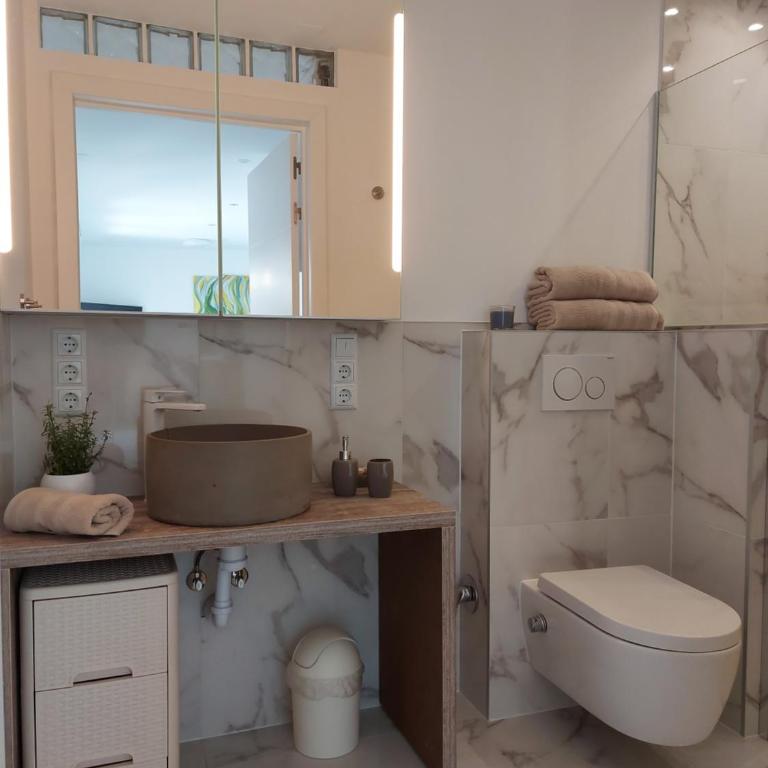 NIDO DEL AMOR deluxe 1a linéa Terraza Indoorpool Wifi Aire Netflix 10 metros a Cala del Pino - Apartamento de 1 dormitorio - 14
