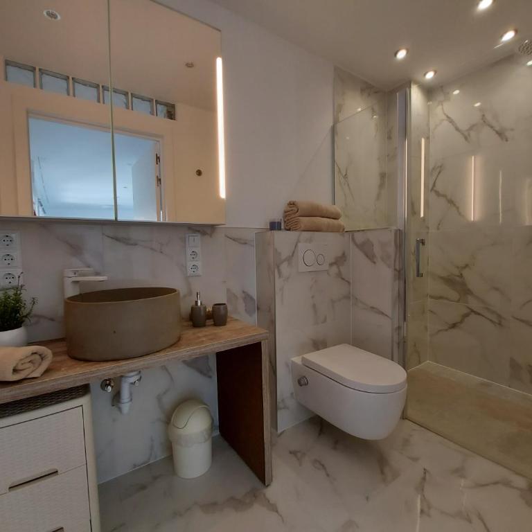 NIDO DEL AMOR deluxe 1a linéa Terraza Indoorpool Wifi Aire Netflix 10 metros a Cala del Pino - Apartamento de 1 dormitorio - 15
